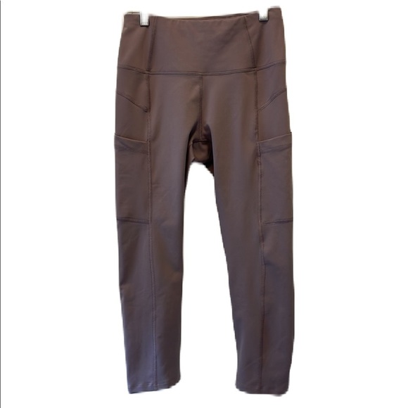 SzS Apana Mauve crop leggings EUC - Picture 1 of 4